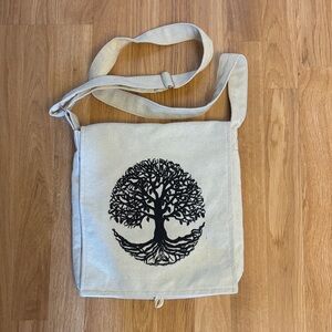 Freakmandu Hemp Sling Crossbody Bag